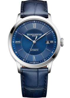 BAUME &amp; MERCIER Mod. CLASSIMA. DATE - BLUE