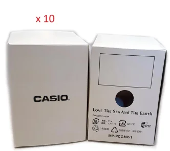 CASIO ECO BOX PACK 10 PCS