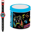 KID WATCH Mod. MUST PLAY MORE - Tin Box ***SPECIAL PRICE ***