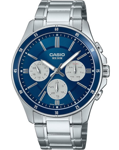 CASIO COLLECTION Mod. MULTIFUNCTION CALENDAR - BLUE