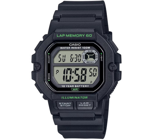 CASIO SPORT Mod. ILLUMINATOR LAP MEMORY 60 - BLACK