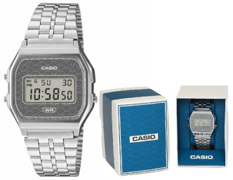 CASIO VINTAGE Mod. ICONIC - TRADITIONAL SEIGAIHA PATTERN Limited Edition - GREY