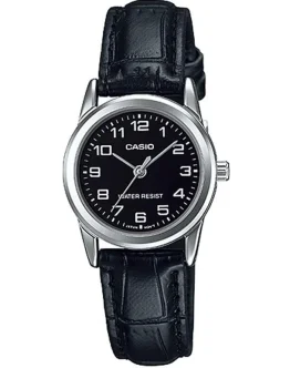 CASIO COLLECTION Mod. LADY 3H, LEATHER - BLACK