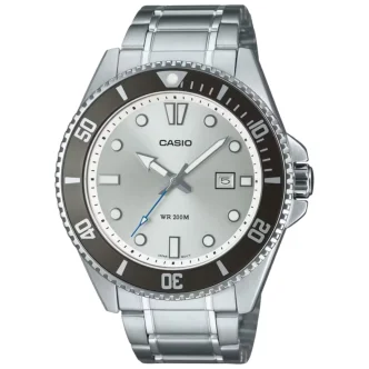 CASIO COLLECTION Mod. DIVER DATE 200M - ARGENTÉE