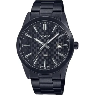 CASIO COLLECTION Mod. DATE - CARBON LOOK - BLACK