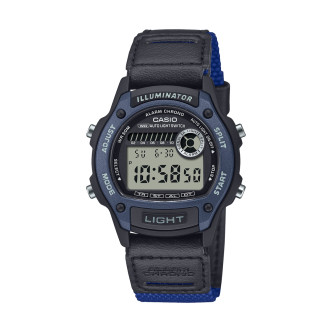 CASIO SPORT Mod. ILLUMINATOR SMALL WRIST 36.6mm case, Bio-Based Resin strap - BLUE