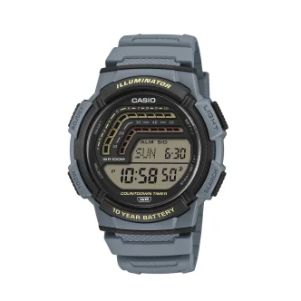 CASIO SPORT Mod. ILLUMINATOR - 10 YEARS BATTERY - BLUE