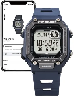 CASIO COLLECTION Mod. STEP TRACKER LAP 200 Bluetooth - BLUE