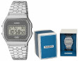 CASIO VINTAGE Mod. ICONIC - TRADITIONAL SEIGAIHA PATTERN Limited Edition - GREY