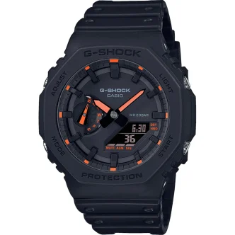 CASIO G-SHOCK Mod. OAK - Neon Orange Indexes