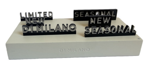 D1 MILANO Base - 6 Movable Signs
