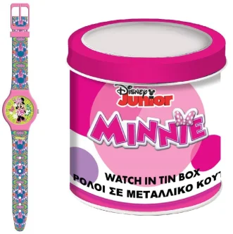 DISNEY KID WATCH Mod. MINNIE - Tin Box