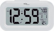 ELITE Sveglia digitale con luce LED automatica (sensore crepuscolare) - BIANCO - Digital alarm clock with automatic LED light (twilight sensor) - WHITE