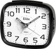 ELITE Sveglia silent con luce LED e snooze - NERO - Silent alarm clock with LED light and snooze - BLACK