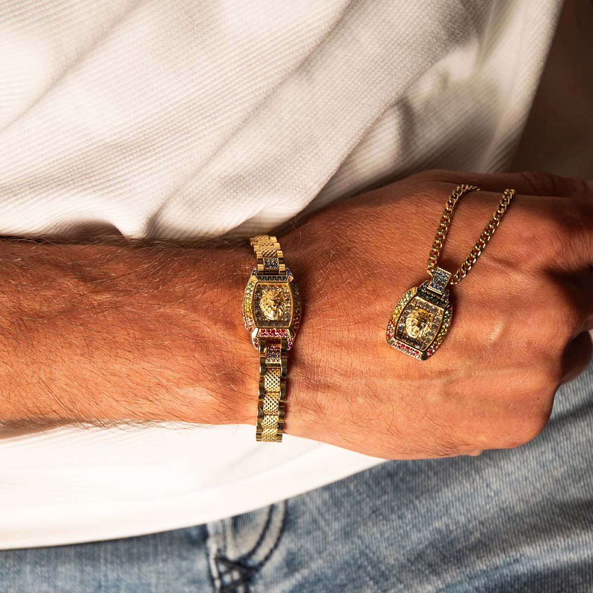 GUESS JEWELS JEWELRY Mod. JUMB05032JWYGMCT-U