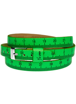 Il MEZZOMETRO Mod. FLUO - Bracciale in pelle/leather bracelet