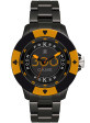 LIGHT TIME Mod. POKER - Black / Orange