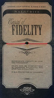 MANA Mod. MALACHITE/FIDELITY - 5pcs