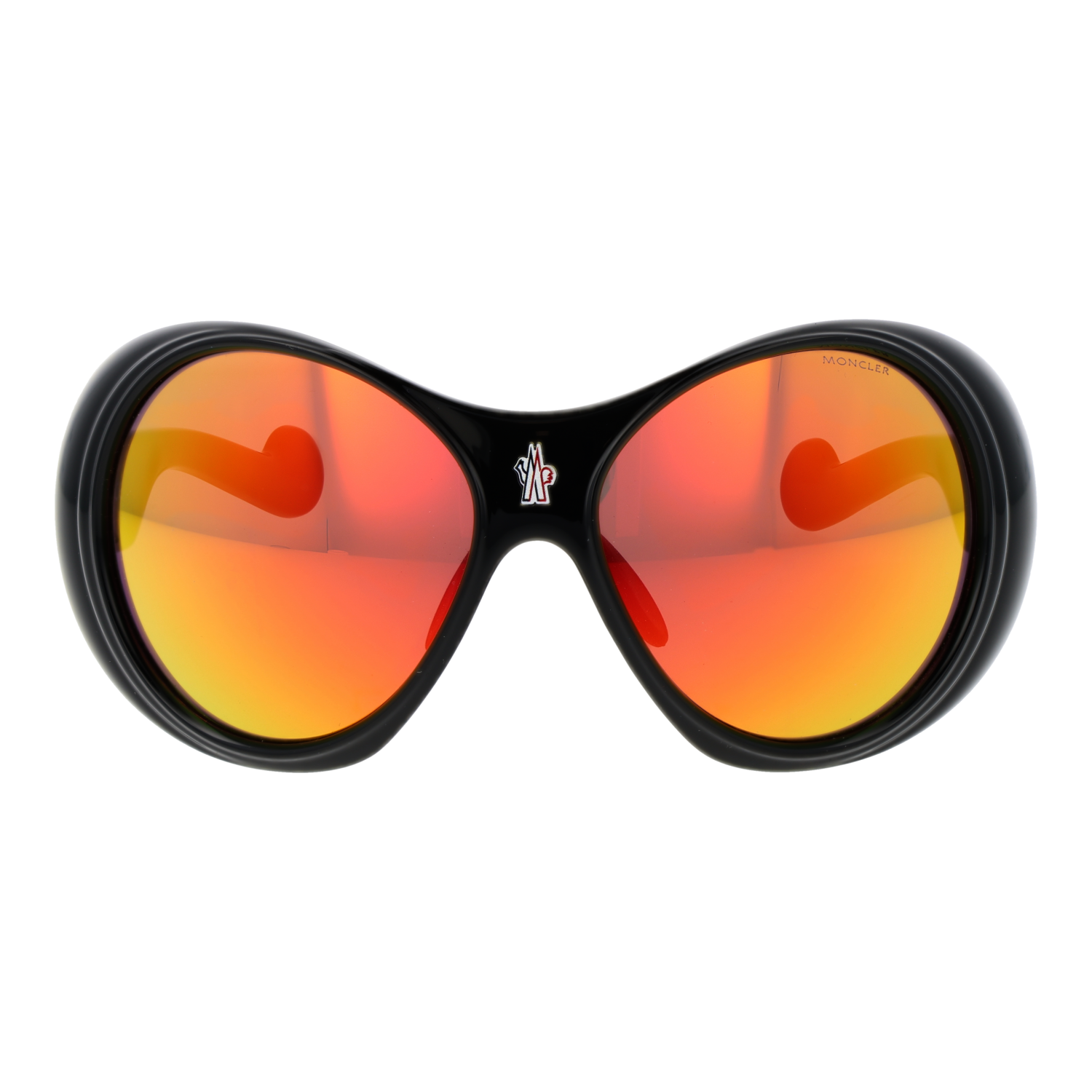 MONCLER SUNGLASSES Mod. BLACK & RED OVAL ***SPECIAL PRICE***
