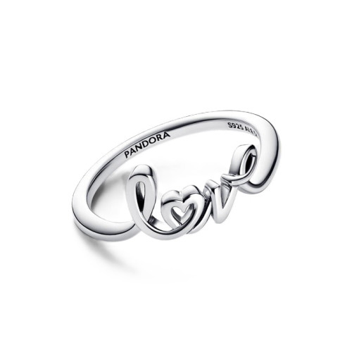 PANDORA JEWELRY Mod. HANDWRITTEN LOVE RING