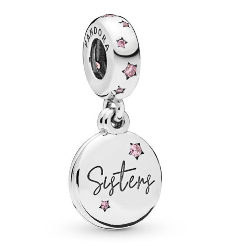 PANDORA Mod. FOREVER SISTERS DANGLE CHARM