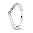 PANDORA JEWELS Mod. TIMELESS WISH HALF SPARKLING RING