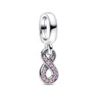 PANDORA CHARMS Mod. SPARKLING INFINITY DANGLE