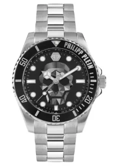 PHILIPP PLEIN Mod. THE $KULL DIVER - BLACK