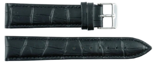 LEATHER Strap BLACK - 22mm