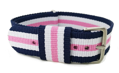 Black/White/Pink - 18mm