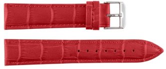LEATHER Strap Red - 14mm