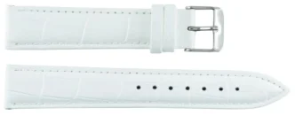 LEATHER Strap White - 16mm