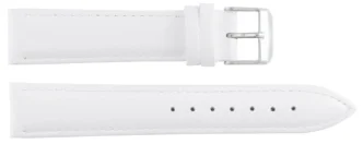 LEATHER Strap White - 18mm