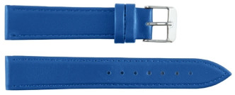 LEATHER Strap Blue - 22mm
