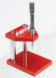 Potenza piazza sfere con 7 tasselli in nylon - Sphere press with 7 nylon tips